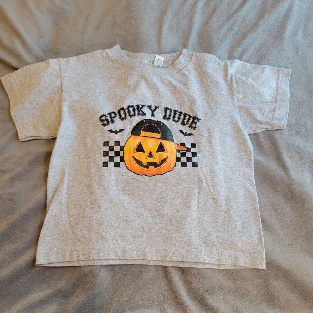 Halloween Boys 5 AlStyle Graphic T-Shirt Crew Neck Short Sleeve Pullover Spooky